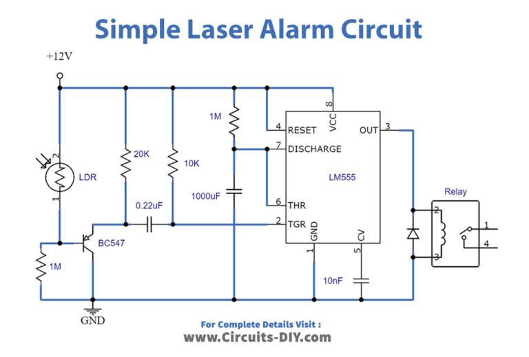 Simple Laser Alarm Circuit