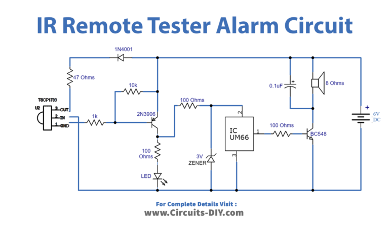 IR Remote Tester with Alarm using TSOP1738