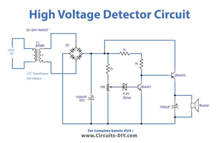 Sudden High Voltage Detector Alarm