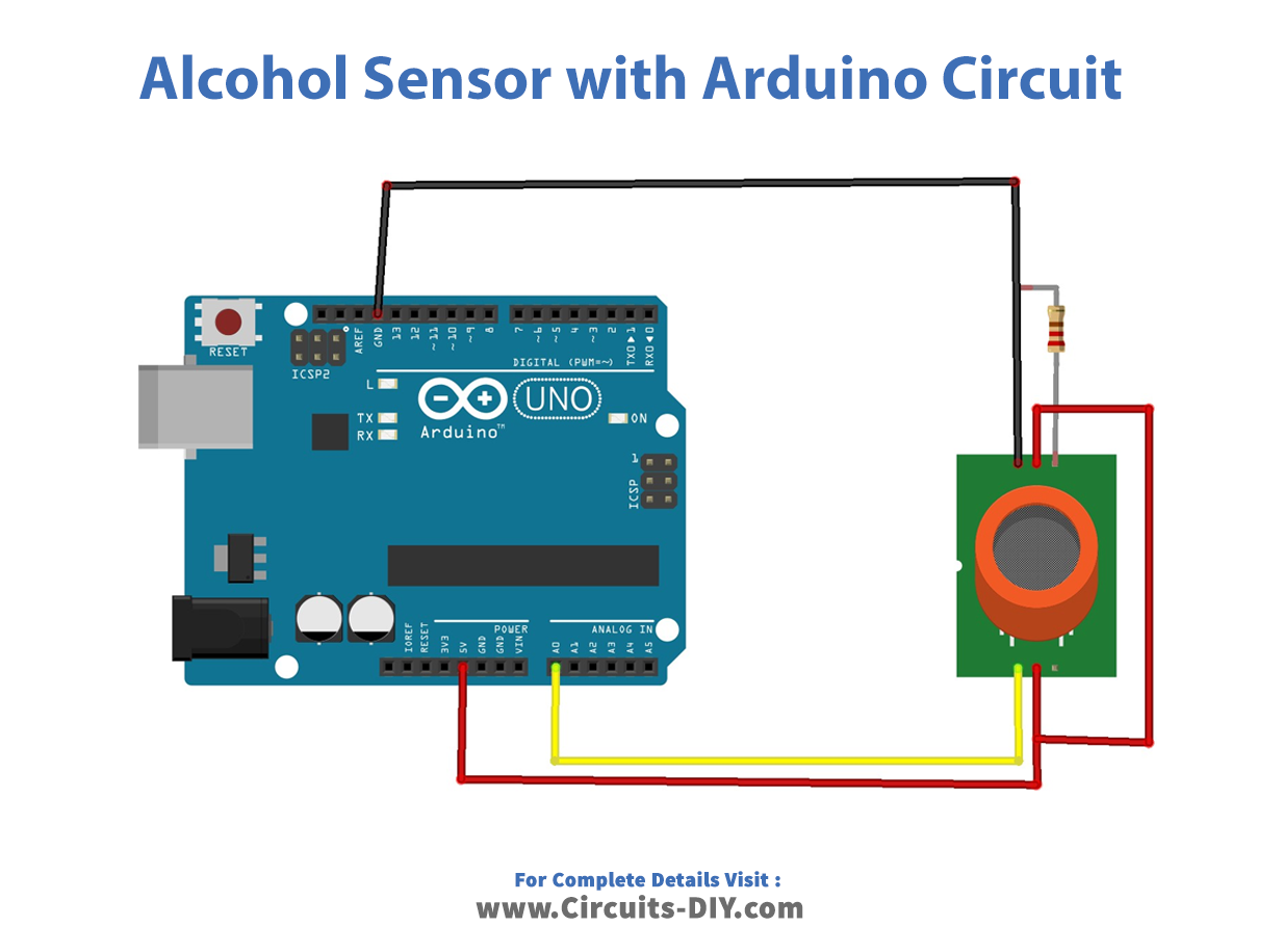 Arduino Alcohol Detector Using MQ3