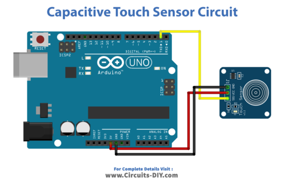 Digital Capacitive Touch Sensor Arduino Interface