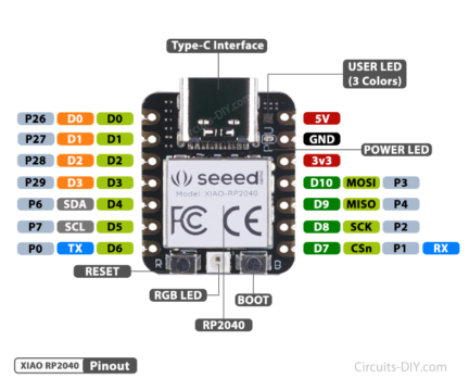 Light Meter using XIAO RP2040 & OLED SSD1306