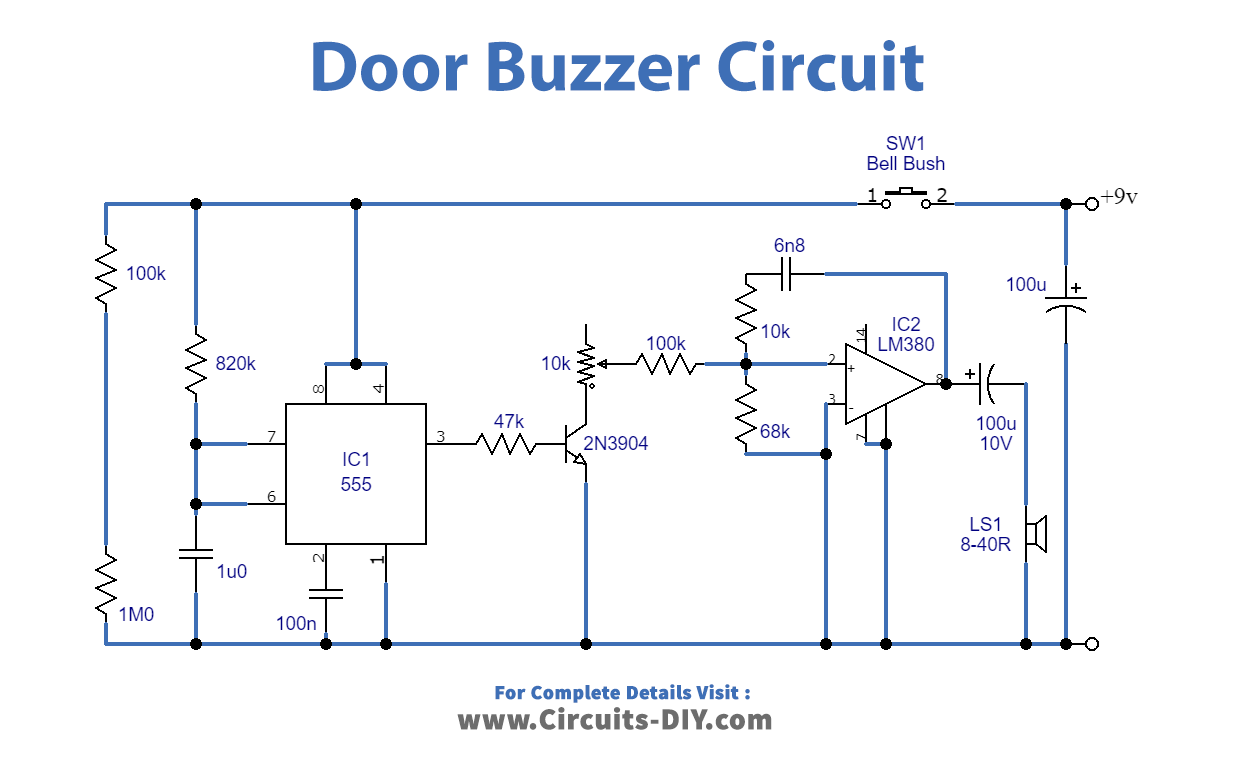 Door Buzzer Circuit