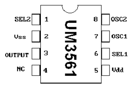 Tone Generator Circuit using UM3561