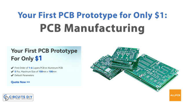 Your First PCB Prototype for Only 1 PCB Manufacturing